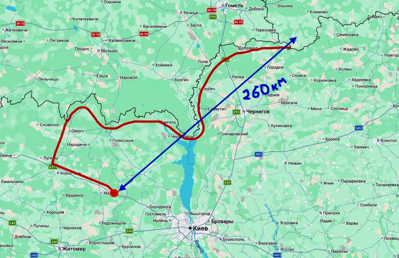 РФ атакувала АЗС на Житомирщині. Без білоруських ретрансляторів це було б неможливо — "Флеш"
